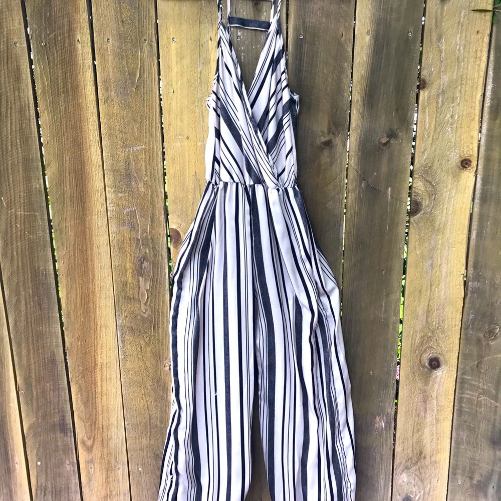 Lani California striped Romper M